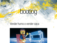 Tablet Screenshot of bootlog.org